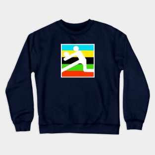 volleyball icon Crewneck Sweatshirt